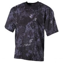 MFH US T-Shirt snake schwarz M