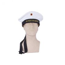 Bundeswehr Matrosenmütze mit Band gebraucht Restposten Kopfbedeckung 55