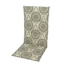 Tuinkussen hoge rug   Leuven sand