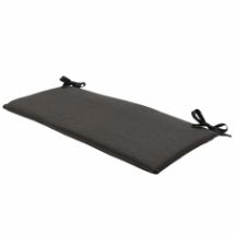 Bankkussen 140cm   Canvas eco dark grey (waterafstotend)