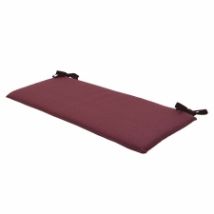 Bankkussen 140cm   Canvas eco bordeaux (waterafstotend)