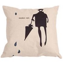 Sierkussen 45x45cm   Gentleman umbrella