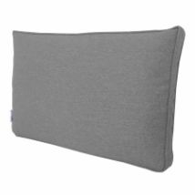 Loungekussen ruggedeelte 60x40cm carré   Lisboa Dark grey (waterafstotend)