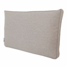 Loungekussen ruggedeelte 60x40cm carré   Lisboa Taupe (waterafstotend)