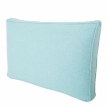 Loungekussen ruggedeelte 60x40cm carré   Lisboa Turquoise (waterafstotend)