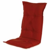 Tuinkussen hoge rug   Havana red