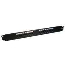 16 PORT CAT 6 PUNCH DOWN PATCH PANEL