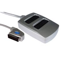2 Way SCART Splitter Box