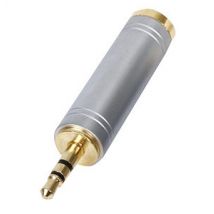 3.5mm Stereo Plug to 6.35mm Stereo Socket