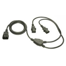 2.5m IEC Mains Power Y-Cable