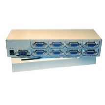 VGA Splitter 8 Port Connect a PC to 8 Monitors VSA18
