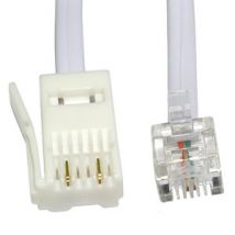5m Two Wire RJ11 (M) to BT (M) Cable