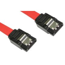0.9m Locking SATA v2 Data Cable - Straight to Straight