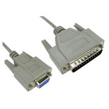 D9 Female to D25 Male Serial Cable 5m