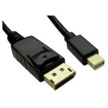 3m Mini DisplayPort to DisplayPort Cable- Black