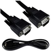 Flat SVGA Cable Male to Male