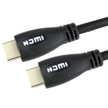 Light Up HDMI Cable 1m White - 1080p 4k 3D ARC