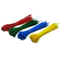 200mm x 4.8mm Assorted Bag of Cable Ties - 200 Pack