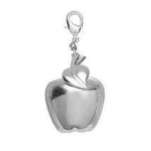 MEGA Charm Anhänger Apfel silber