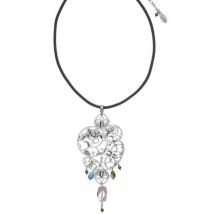 Damenkette Filigree Schwarz
