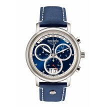 Herrenchronograph Marcato Blau