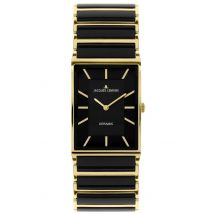 Damenuhr York HighTech Ceramic schwarz / IP-gold