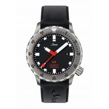 Taucheruhr U1 Automatik Schwarz