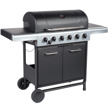 Embermann Prestige 6 Burner Gas Barbecue with Side Burner