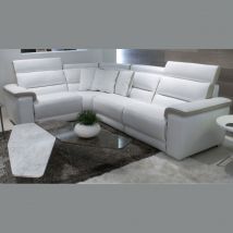 Canapé d'angle - ARIZONA Angle 100% Cuir Vachette Premium ou Excellium
