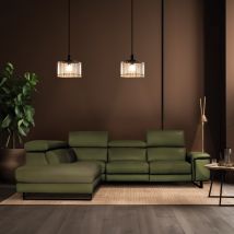 BRAGA Angle terminal 100% Cuir avec Relaxation (en option) ou Fixe