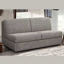 Canapé convertible - IRIS convertible sans accoudoir Microfibre, Micronabuck ou 100% cuir