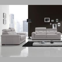 Salon 3+2 - NICE Salon 3+2 100% cuir Buffle ou Vachette