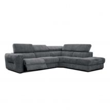 PRATO Canapé d'angle avec relaxation électrique