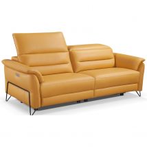 Canapé relaxation - PRINCESSE 100% Cuir Relaxation électrique ou Fixe