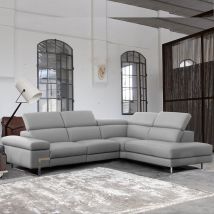 Canapé d'angle - URANUS Angle 100% Cuir Premium 1.8mm ou Excellium 2.2mm