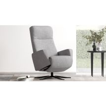 OLAF fauteuil repose-pieds intégré manuel tissu ou cuir