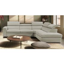 VENISE Convertible angle terminal pouf coffre 100% Cuir