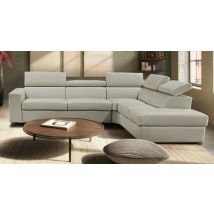 VENISE Convertible angle terminal pouf coffre 100% Cuir