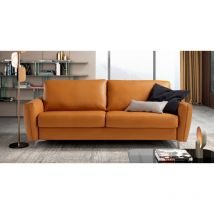 Canapé convertible - DERBY convertible express système Fast'Bed 100% cuir