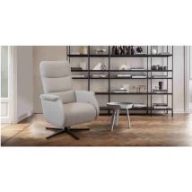 KELLY Fauteuil relaxation Tissu ou 100% Cuir