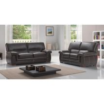VARESE Salon 3+2 100% Cuir Buffle Premium