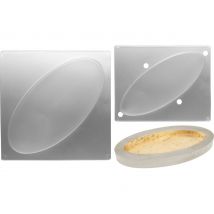 Gießform "Ellipse", 2-teilig