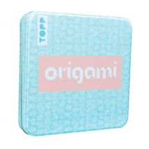 Origami Faltblätter "Floral" mit Designdose