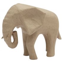 Afrikanischer Elefant, Pappmaché