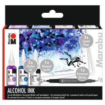 Marabu Alcohol Ink-Set "UNDERWATER"