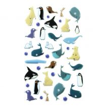 Epoxy-Sticker "Wale"