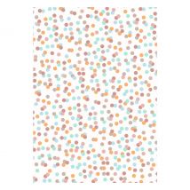 Transparentpapier "Punkte Pastell"