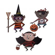 Sizzix Thinlits Stanzschablone "Trick or Treater by Tim Holtz"