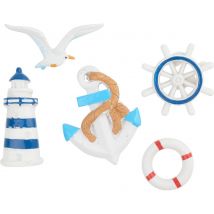 Streuteile Maritim "Sellin", mit Klebepunkt