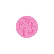 Silikonform "Mini Meerestiere"